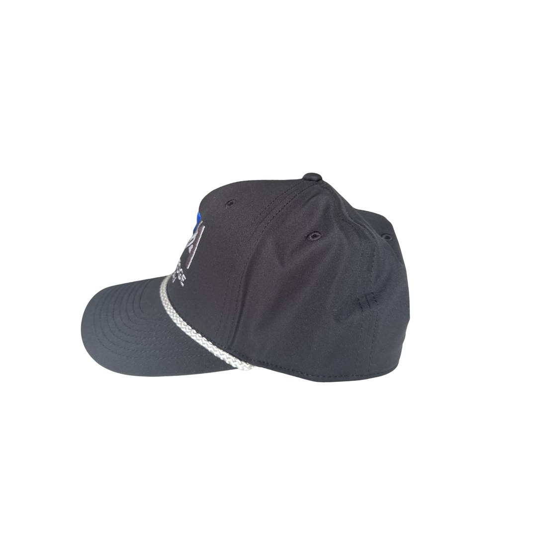 IEA hat, black, side view