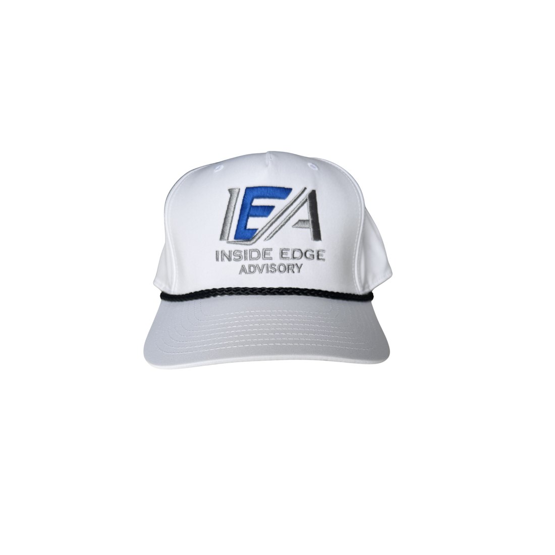 IEA hat, white, front view